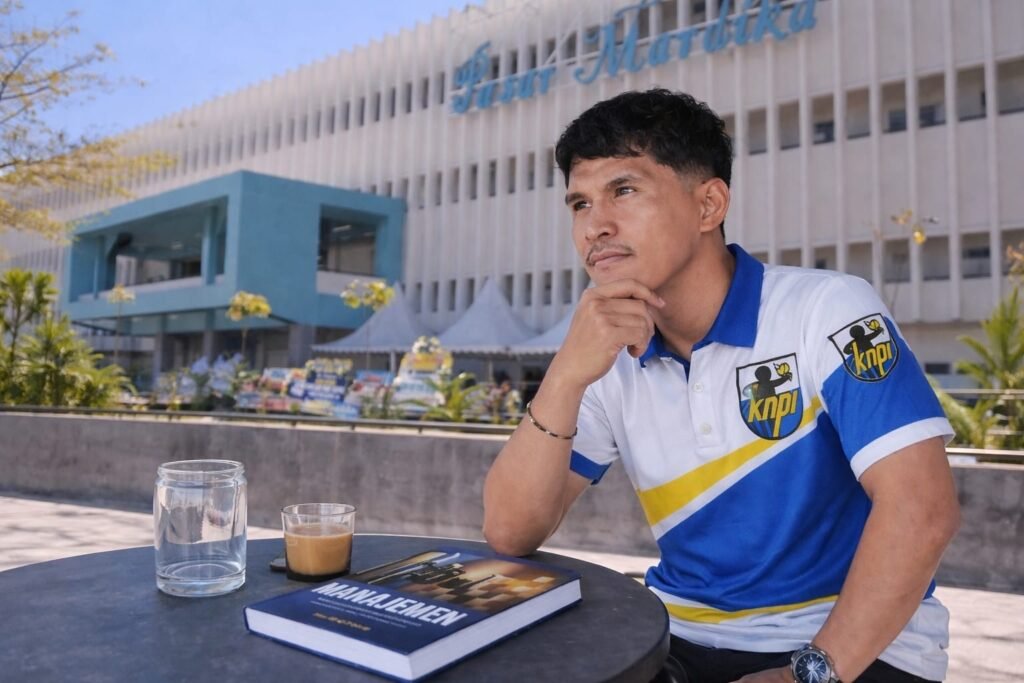 KNPI Kota Ambon Soroti PAD dan Fakta Pasar Mardika