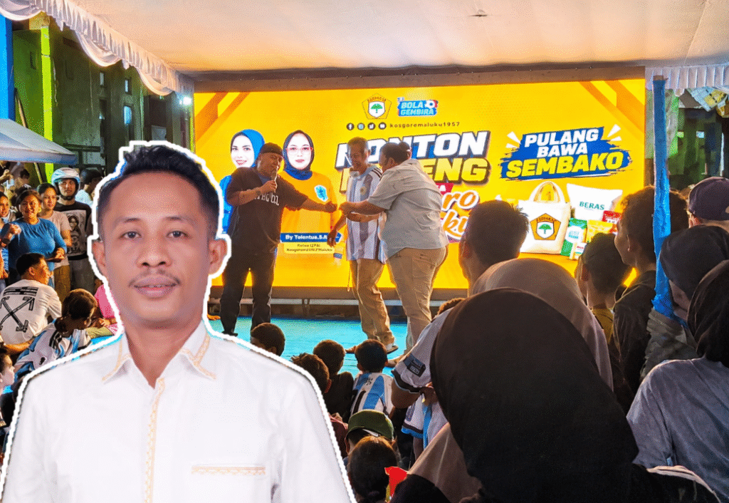 Dari Nobar Jadi Aksi Peduli, Ely Toisuta Tuai Apresiasi Warga Sirimau
