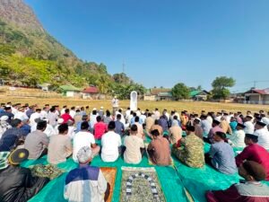 Warga Saleman Gelar Salat Istisqa